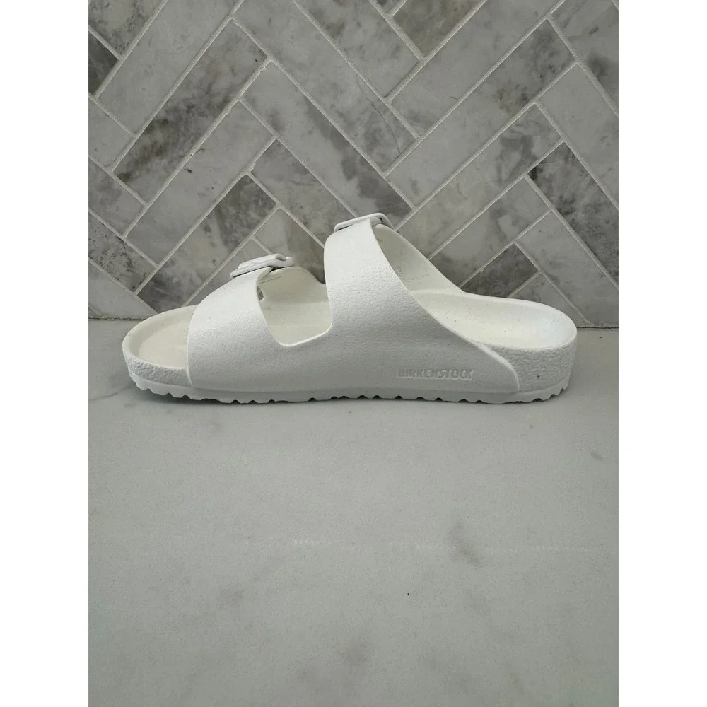 Birkenstock Arizona EVA Sandals Kids Youth Size 13 31 White‎ Double Strap Slides